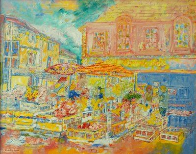Marché sur la place - Brenda Brin Booker