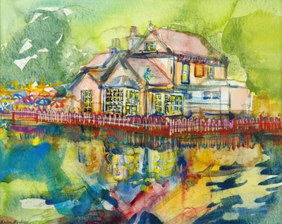 Taverne au bord de l