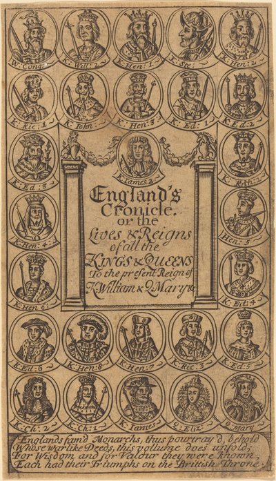 Frontispice - British 17th Century