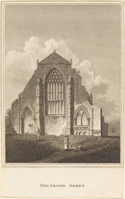 Abbaye de Holyrood - British 19th Century