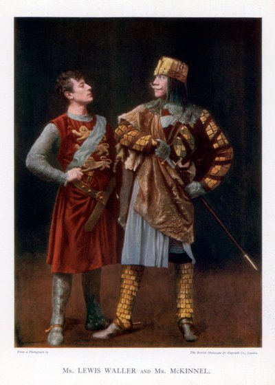 Lewis Waller et M. McKinnel, acteurs anglais - British Mutoscope