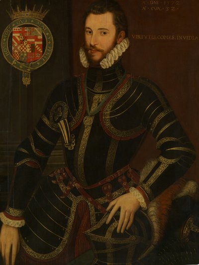 Portrait de Walter Devereux 1539-1576, premier comte d