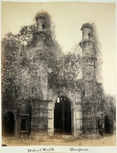 Mahmud Masjid (Nagina Masjid), Champaner, vers 1875 - British Photographer