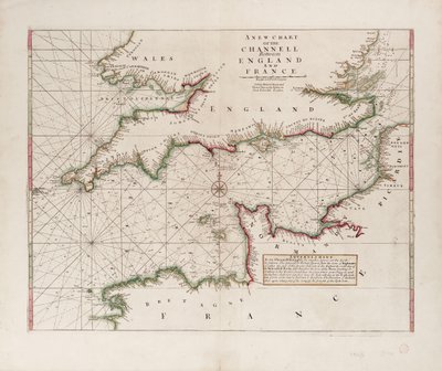 Carte du canal entre l