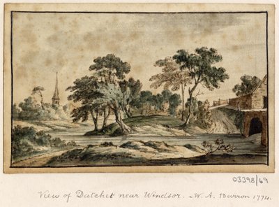 Une série de croquis, vues en Grande-Bretagne, sur le continent et en Amérique 1772-1778 - British School