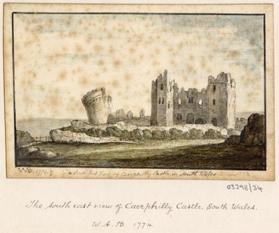 Une série de croquis, vues en Grande-Bretagne, sur le continent et en Amérique 1772-1778 - British School