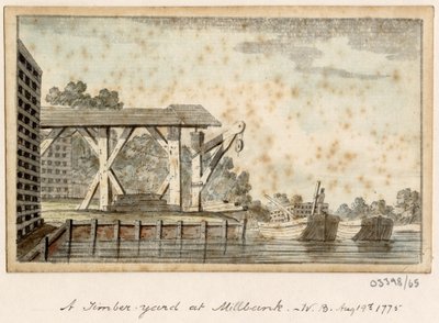 Une série de croquis, vues en Grande-Bretagne, sur le continent et en Amérique 1772-1778 - British School