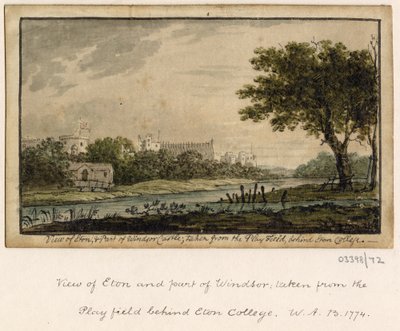 Une série de croquis, vues en Grande-Bretagne, sur le Continent et en Amérique 1772-1778 - British School