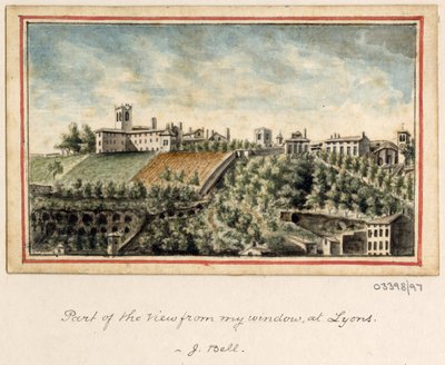Une série de croquis, vues en Grande-Bretagne, sur le Continent et en Amérique 1772-1778 - British School