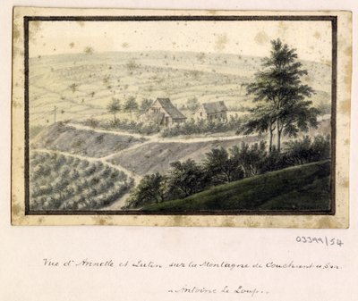Une série de croquis, vues en Grande-Bretagne, sur le Continent et en Amérique 1772-1778 - British School