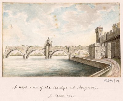 Une série de croquis, vues en Grande-Bretagne, sur le Continent et en Amérique 1772-1778 - British School
