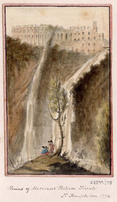 Une série de croquis, vues en Grande-Bretagne, sur le continent et en Amérique 1772-1778 - British School