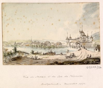 Une série de croquis, vues en Grande-Bretagne, sur le continent et en Amérique 1772-1778 - British School