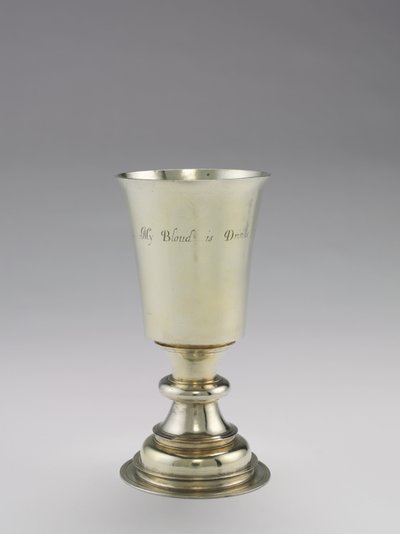 Coupe de communion, fabriquée par DR, 1671-1672 - British School