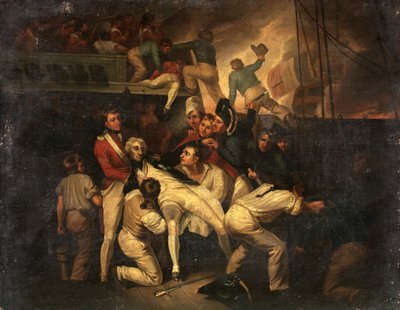 Mort de Nelson, vers 1820 - British School