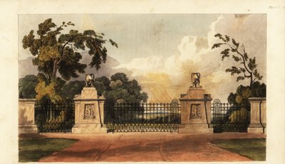 Conception pour une entrée de parc Regency - British School