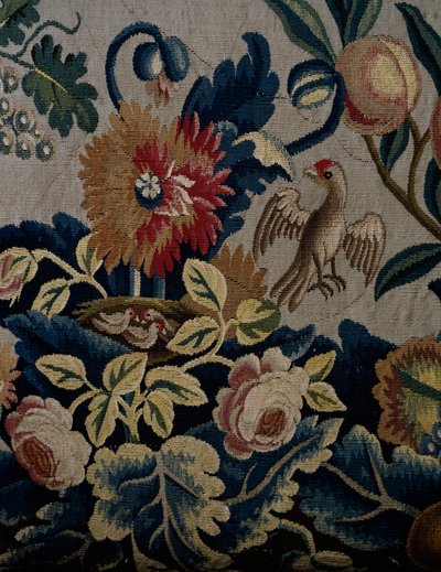 Motif floral (détail) - British School