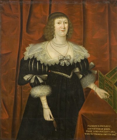 Florence Poulett, épouse de Thomas Smyth, vers 1640 - British School