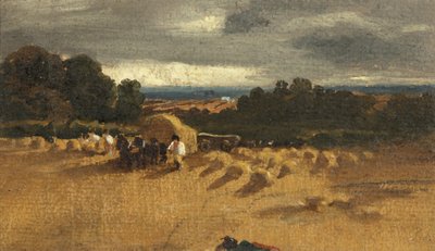 Scène de récolte - British School