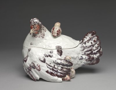 Terrine poule et poussins, Chelsea Porcelain Factory, c.1755 - British School