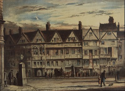 Holborn Bars, acheté et restauré par Prudential Assurance Co, c.1884 - British School
