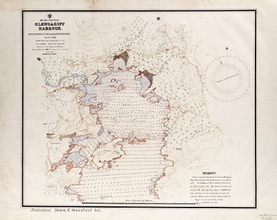 Irlande - Côte ouest, port de Glengariff. Enquête par la classe de qualification, école de navigation sept - oct 1912. - British School