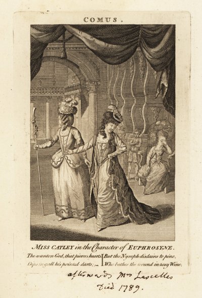 Mlle Ann Catley dans le rôle d