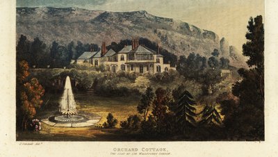 Cottage de verger, Île de Wight, résidence de Sir Willoughby Gordon - British School