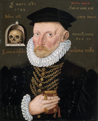 Portrait de Gawen Goodman de Ruthin - British School