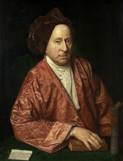 Portrait de James Burgh, c.1755 - British School