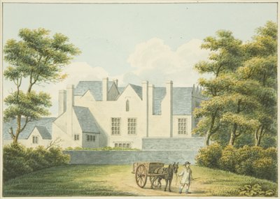 Vue latérale de la maison Abbots