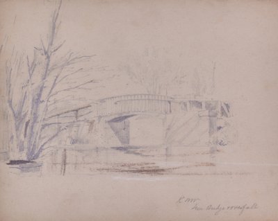 Pont ferroviaire à travée unique - British School
