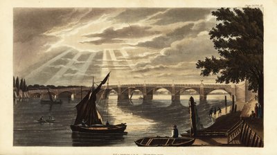 Pont de Vauxhall sur la Tamise - British School