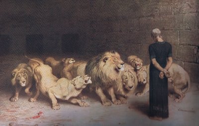 Daniel dans la fosse aux lions, Bibbys Annual - Briton (after) Riviere
