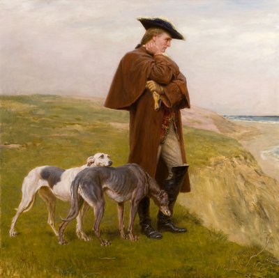 Un exilé de 1745 - Briton Riviere