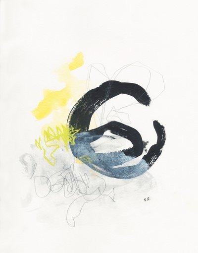 Tourbillon abstrait dynamique - Bronwyn Baker
