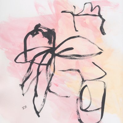 Abstrait rose fluide - Bronwyn Baker