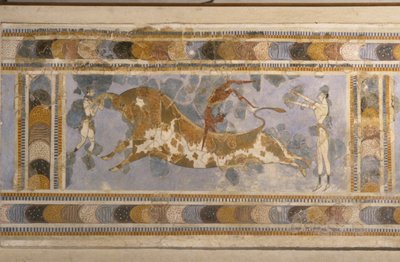 Saut de taureau du complexe palatial de Knossos - Bronze Age culture