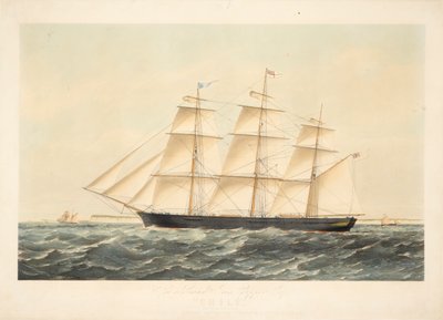 Le célèbre clipper en fer Chile 767 tonnes, appartenant à Messrs Seymour Peacock & Co de Londres - Brothers Kell