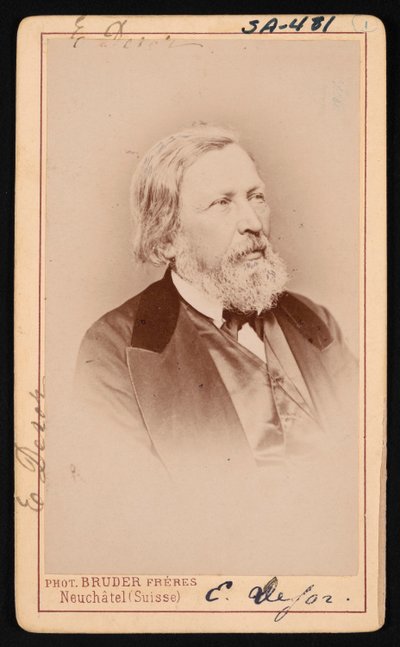 Portrait de Pierre Jean Edouard Desor 1811-1882 - Bruder Freres