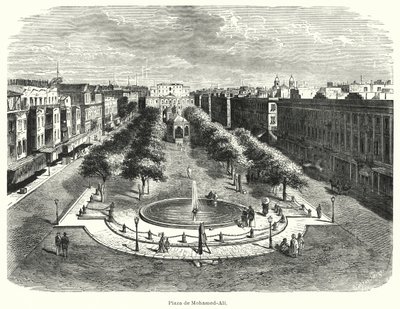 Place Mohammed Ali, Alexandrie, Égypte - Bruno Heinrich Strassberger