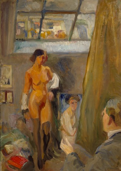 Le modèle, studio dans la rue Tollbo 30 - Brynjulf Larsson