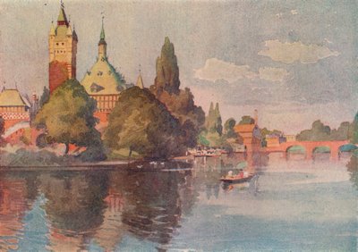 Le Théâtre Mémorial Shakespeare, Stratford On Avon, vers 1905 - Buddig Anwylini Pughe