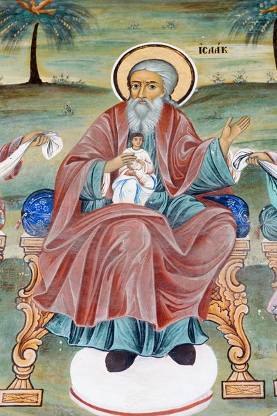 Bulgarie, monastère de Rila, fresque à l