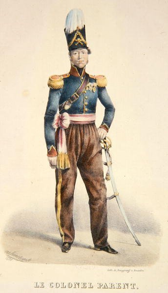 Colonel Pierre Joseph Parent (d.1881) c.1831 - Burggraaf Burggraaf