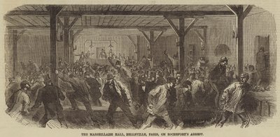 La salle de la Marseillaise, Belleville, Paris, lors de l