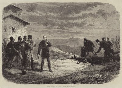 Le dernier duel à Madrid, mort de Don Henry - Burn Smeeton