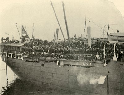 Matteawan Docking, après-midi du 9 juin, guerre hispano-américaine, 1898, 1899 - Burr McIntosh
