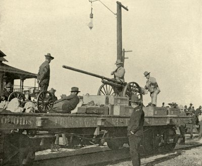 Sergent Borrowe et le canon à dynamite, Guerre hispano-américaine, juin 1898 - Burr McIntosh