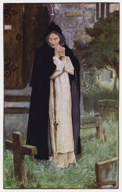 Illustration pour The Cloister and The Hearth de Charles Reade - Byam (after) Shaw